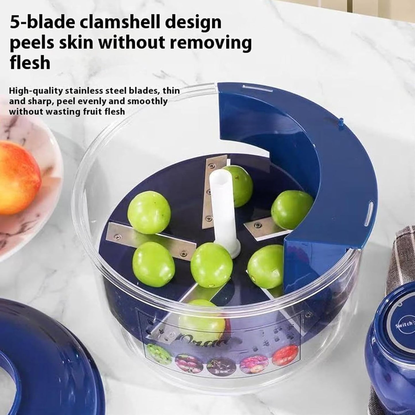 Wireless Portable Fruit Peeling Machine