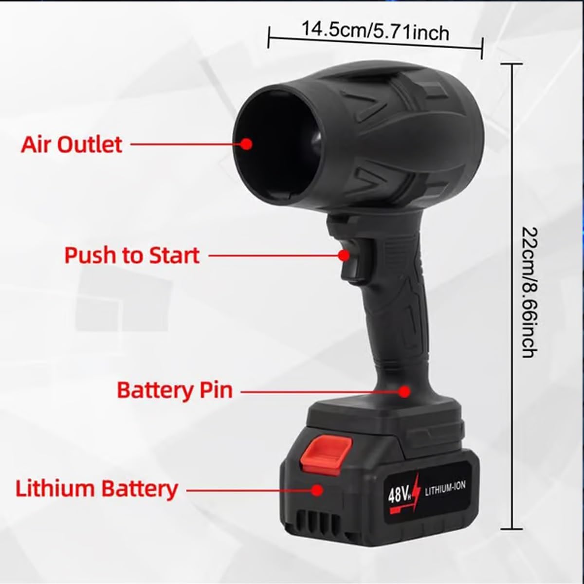 BIXMK Turbo Jet Blower