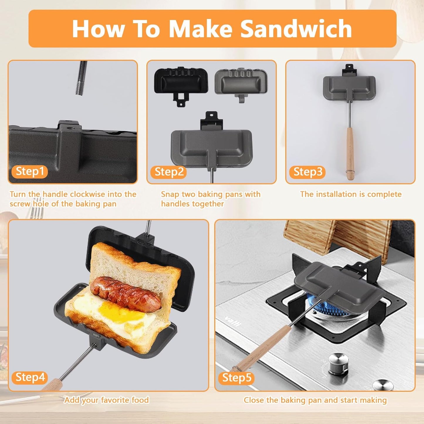 Sandwich Maker Pan