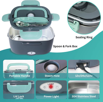 Portable Heated Lunch Box