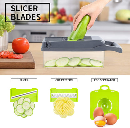Vegetable Cutter Chopper and Slicer