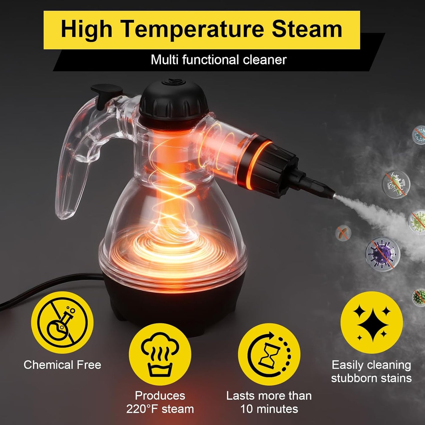 Portable Handheld Steam Cleaner