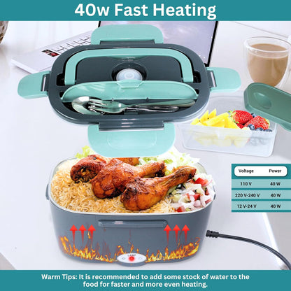 Portable Heated Lunch Box
