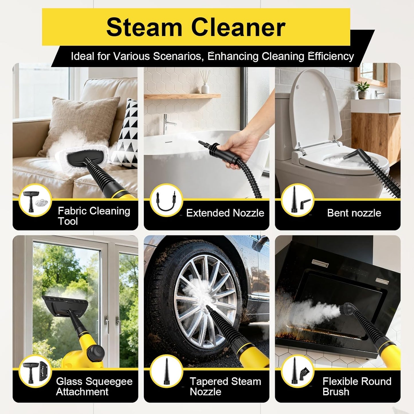 Portable Handheld Steam Cleaner