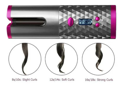 Automatic Cordless Hair Curler