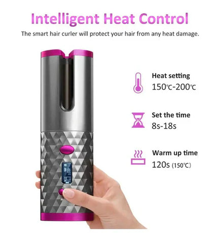 Automatic Cordless Hair Curler