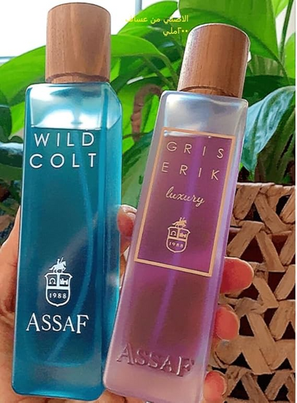 Assaf Wild Colt + Gris Erik Perfume Set (أساف وايلد كولت + مجموعة عطر جريس إيريك (مل400))
