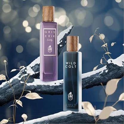 Assaf Wild Colt + Gris Erik Perfume Set (أساف وايلد كولت + مجموعة عطر جريس إيريك (مل400))